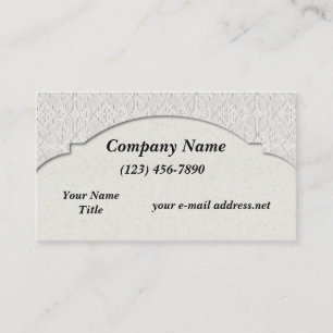 Tarjeta De Visita Recorte de textura victoriano vintage