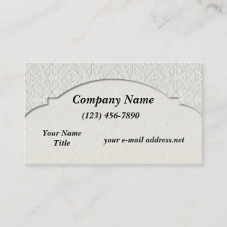 Tarjeta De Visita Recorte de textura victoriano vintage