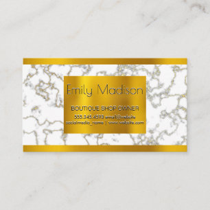 Tarjeta De Visita Recorte Metalizado Lux Gold   Textura de oro de má