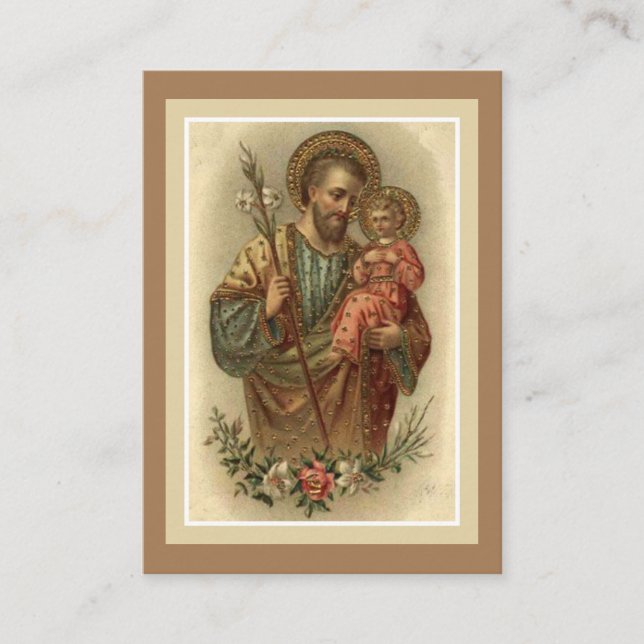 Tarjeta De Visita Recuento de graduación Cartas de Oración Sagrada R (Anverso)