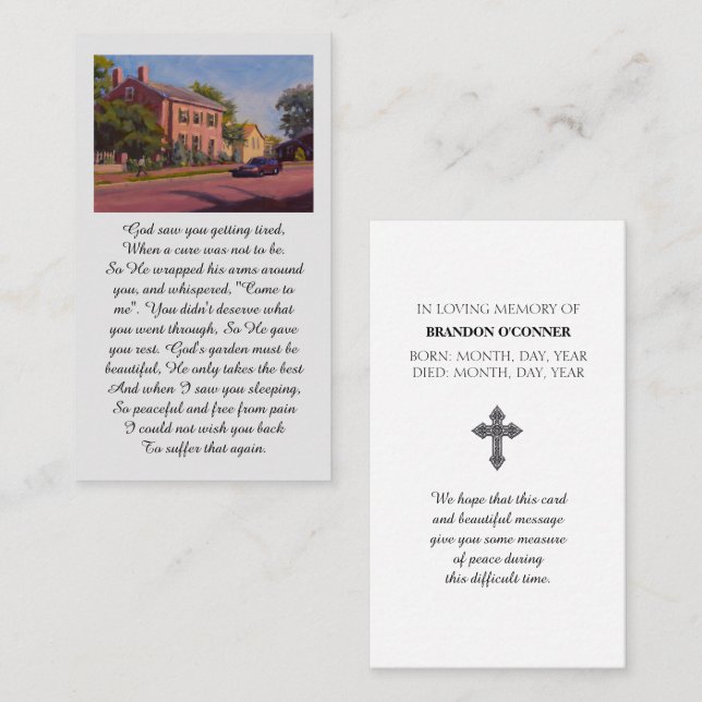 Tarjeta De Visita Red Blue Yellow Green Hugs and Love (Anverso / Reverso)