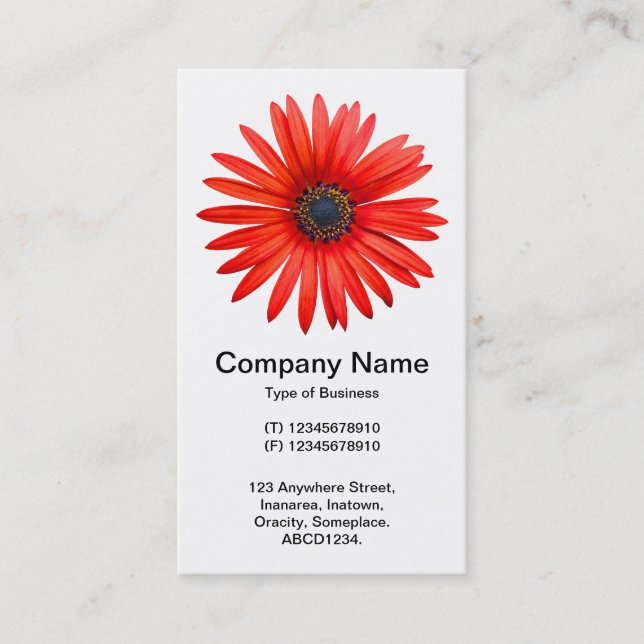 Tarjeta De Visita Red Devil (Anverso)