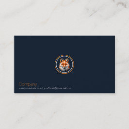 Tarjeta De Visita Red Fox Business Card