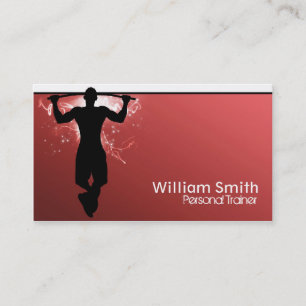 Tarjeta De Visita Red Personal Trainer