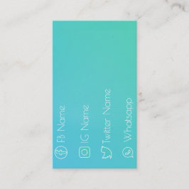 Tarjeta De Visita ¡Red social Guay!
