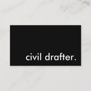 Tarjeta De Visita redactor civil.