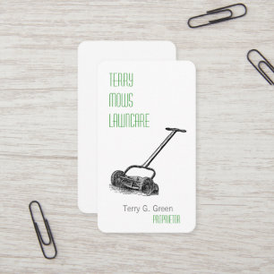 Tarjeta De Visita Reel Mower