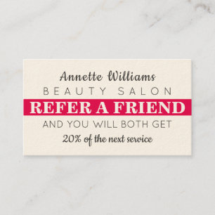 Tarjeta De Visita Referencia elegante de estilo moderno