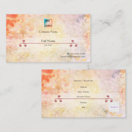 Tarjeta de visita refinada con QR - Caliente Cambr