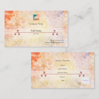 Tarjeta de visita refinada con QR - Caliente Cambr