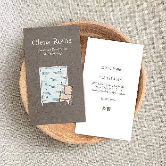 Tarjeta de visita Refinisher de la Restauración de (Subido por el creador)