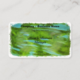 Tarjeta De Visita Reflexiones de la grúa del río 0335