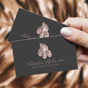 Tarjeta De Visita Reflexología Foot Massage Spa Terapia Podiatrista