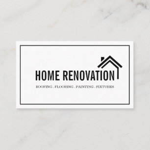 Tarjeta De Visita Reforma de Hogar Remodelación Construcción