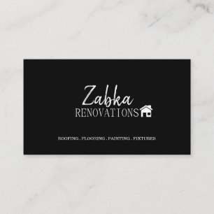 Tarjeta De Visita Reforma de Hogar Remodelación Construcción