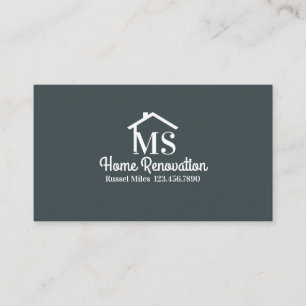 Tarjeta De Visita Reforma y Renovación del Hogar