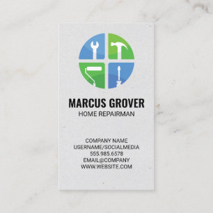 Tarjeta De Visita Refrigerador Logotipo de servicios de reparación