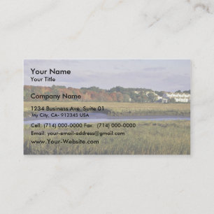 Tarjeta De Visita Refugio Nacional de Vida Silvestre Rachel Carson, 
