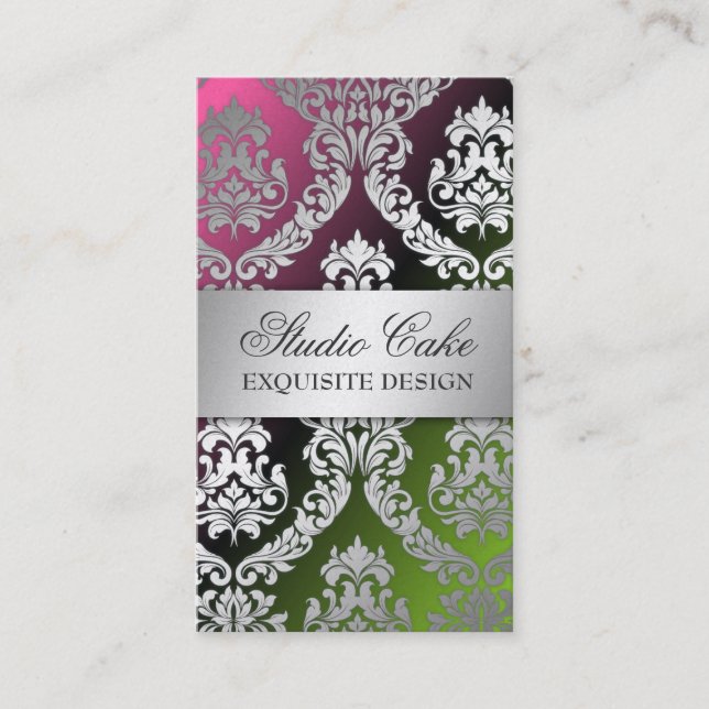 Tarjeta De Visita Regaliz del Lollipop del damasco de 311 Alonnah (Anverso)