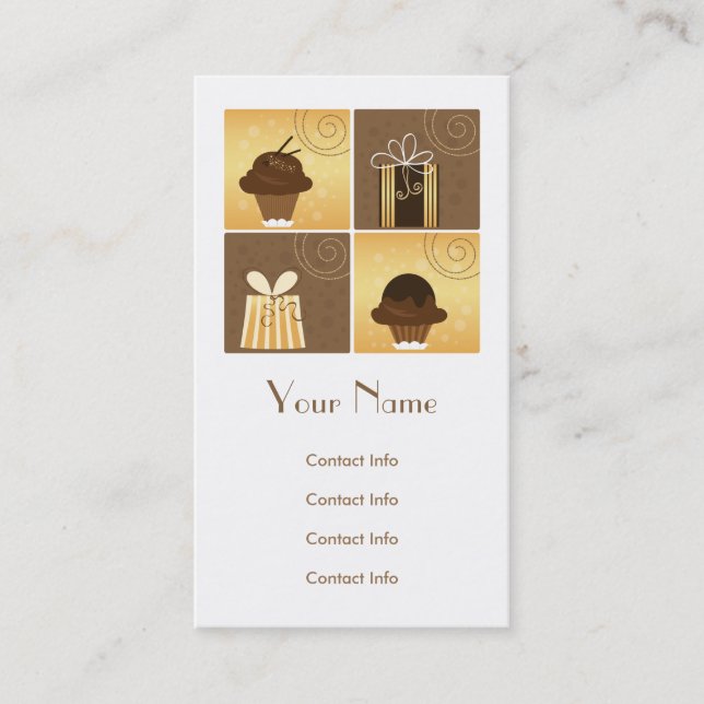 Tarjeta De Visita Regalo creativo (Anverso)