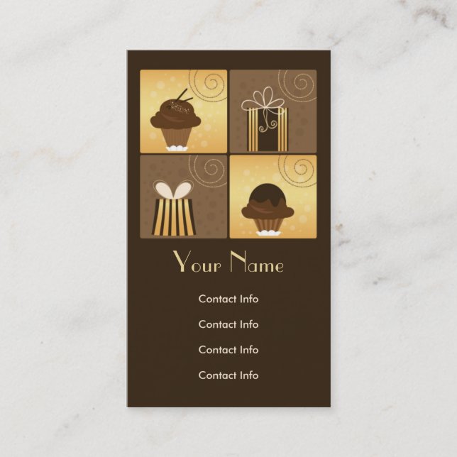 Tarjeta De Visita Regalo creativo (Anverso)
