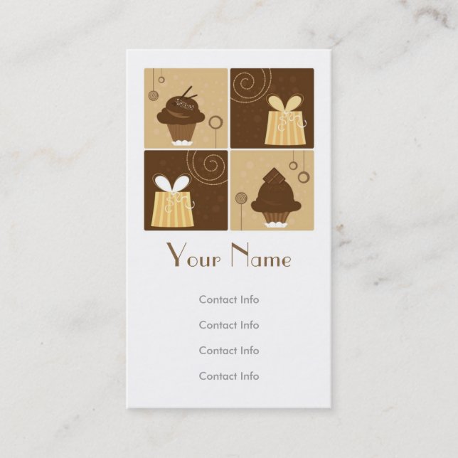 Tarjeta De Visita Regalo creativo (Anverso)