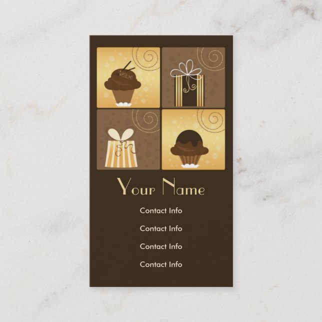Tarjeta De Visita Regalo creativo (Anverso)