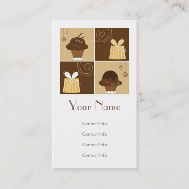 Tarjeta De Visita Regalo creativo (Anverso)