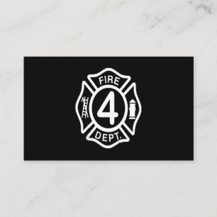 Tarjeta De Visita Regalo de bomberos   Regalos del Departamento de B