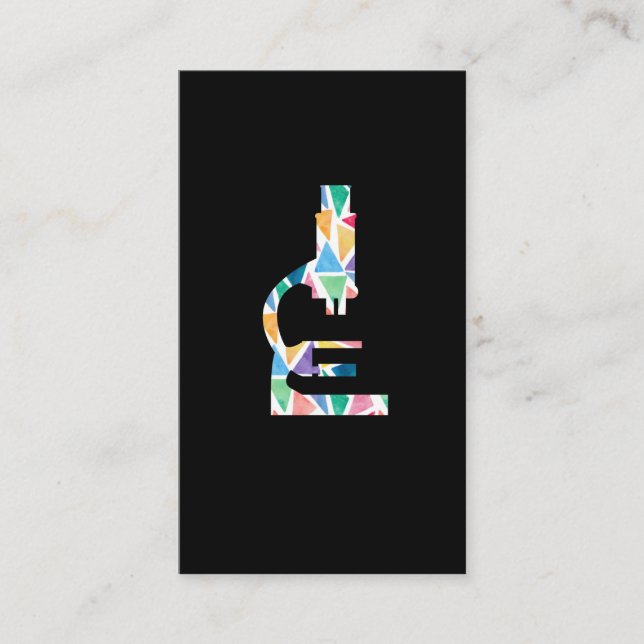 Tarjeta De Visita Regalo de la ciencia del trabajo de la tecnología (Anverso)