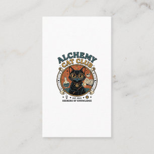 Tarjeta De Visita Regalo para amantes de gatos de Alchemy Cat - Alch