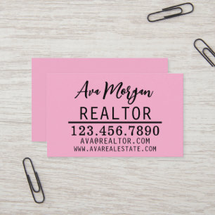 Tarjeta De Visita Regalo personalizado para agentes inmobiliarios