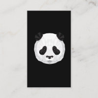 Regalo poligonal de la panda para el Zookeeper