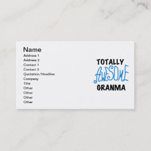 Tarjeta De Visita Regalos azules totalmente impresionantes de las