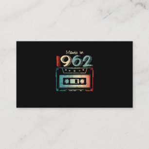 Tarjeta De Visita Regalos de cumpleaños de 60 años hechos en Cassett