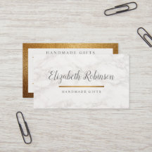 Regalos hechos a mano blancos de moda del