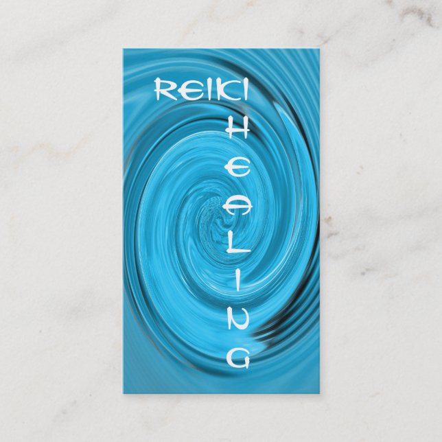 Tarjeta De Visita Reiki (Anverso)