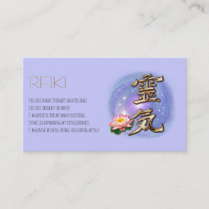 Tarjeta de visita Reiki