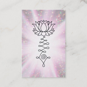 Tarjeta De Visita *~* Reiki Energy Sankle Rays Lotus