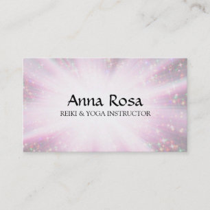 Tarjeta De Visita *~* Reiki Healer Rays Sonda de curación de energía
