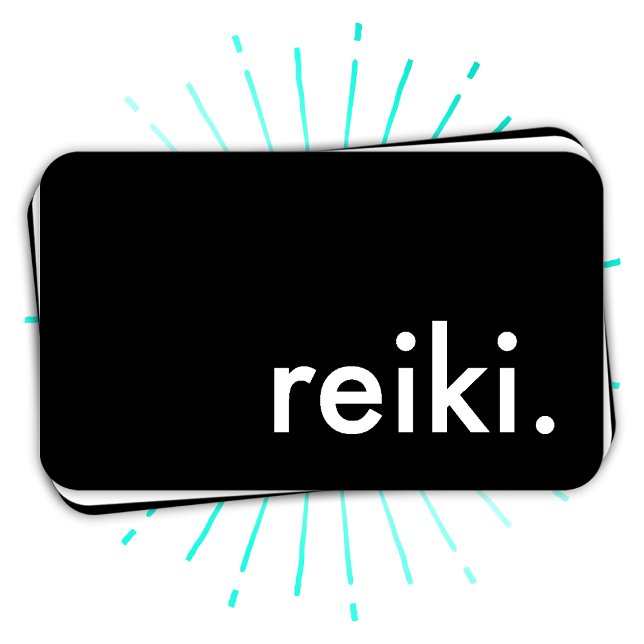 Tarjeta De Visita reiki. (personalizable de color) (Subido por el creador)