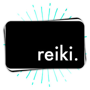Tarjeta De Visita reiki. (personalizable del color)