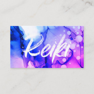Tarjeta De Visita *~* Reiki Profesional Sanador Maestro Energía Neg