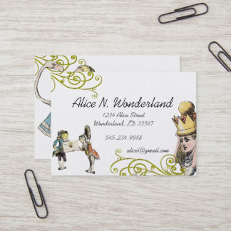 Tarjeta De Visita Reilaboración de la rana Chica de Ilustracion de V