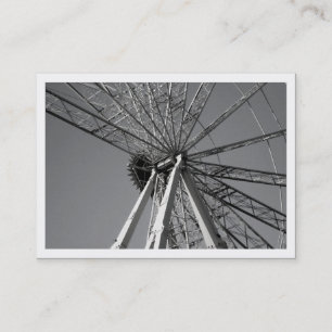 Tarjeta De Visita Reinvención de la mini foto de la rueda