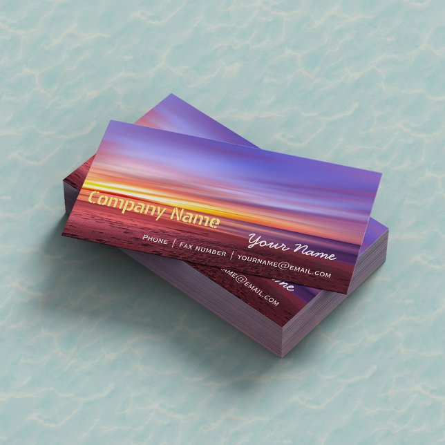 Tarjeta De Visita Relajación Playa Elegante Spa vacaciones de viaje (Subido por el creador)