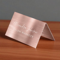 Relieve metalizado de oro rosa         | Relieve m