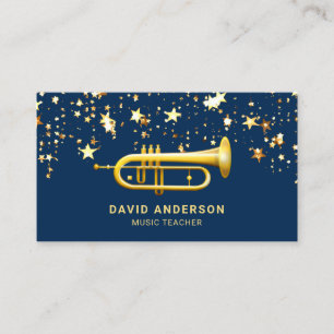 Tarjeta De Visita Relieve metalizado dorado Confetti elegante profes