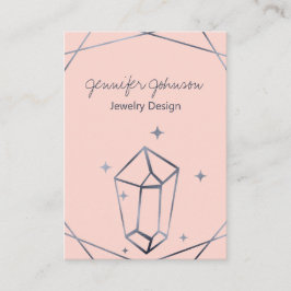 Tarjeta De Visita Relieve metalizado gris oscuro