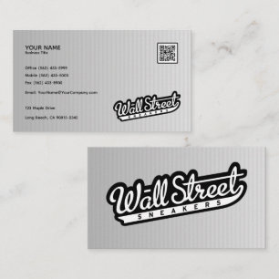 Tarjeta De Visita Relieve metalizado plateado Shine - Diseño de tarj